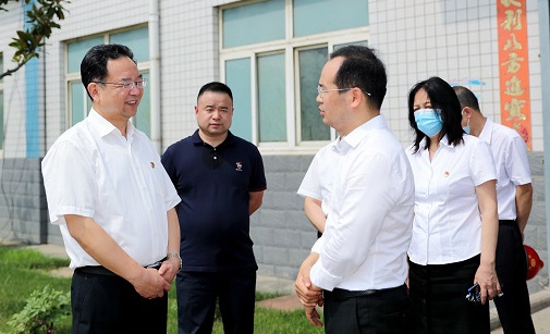 鄭州市委常委、市紀(jì)委書記杜新軍一行蒞臨調(diào)研