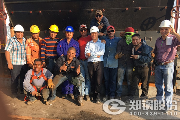 30噸生物質發(fā)電鍋爐出口墨西哥